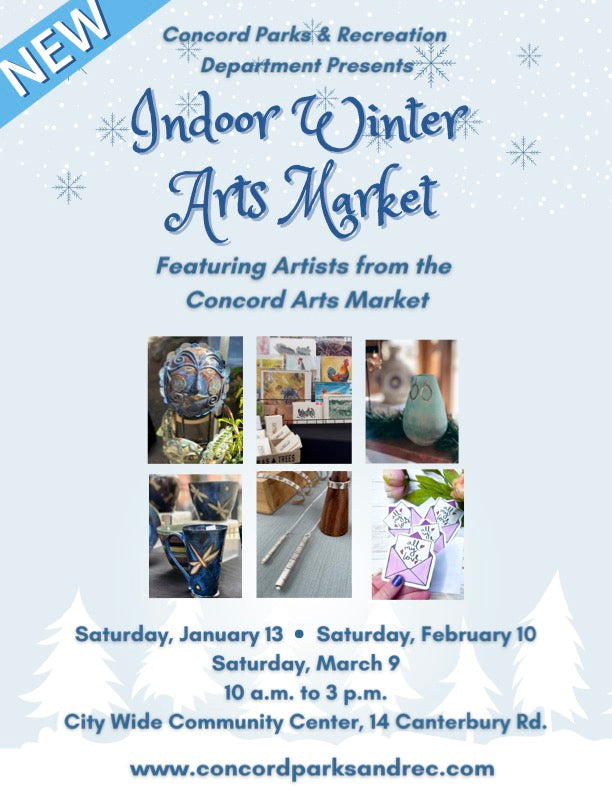 New show!! Indoor Winter Arts Market 2024 Kitty Stoykovich Designs