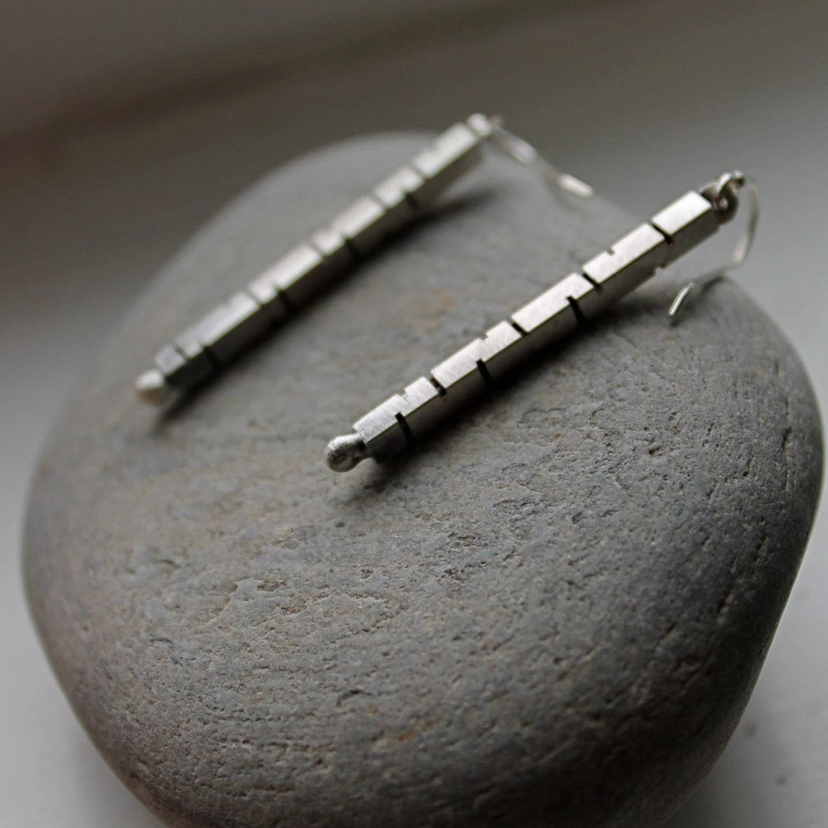 Birch Tree Earrings in Sterling Silver