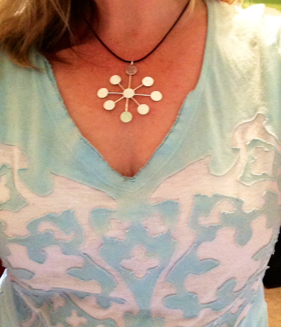 Starburst Earrings in Silver