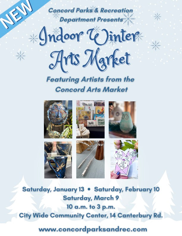 New show!! Indoor Winter Arts Market 2024
