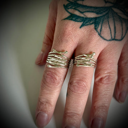 Embrace Ring in Silver