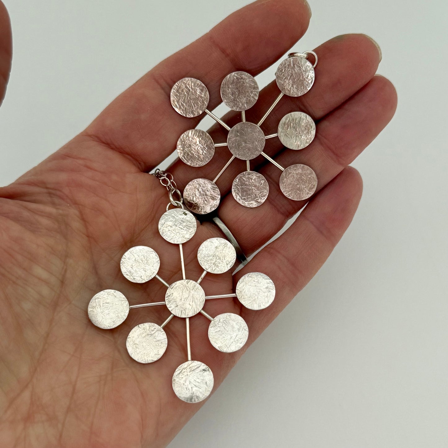 Starburst Necklace in Silver