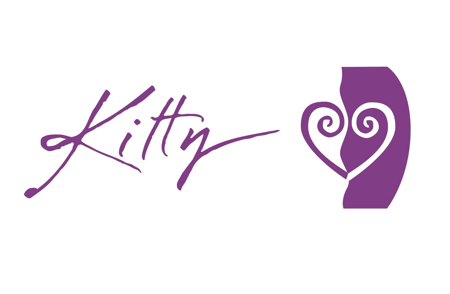 Kitty Logo with Heart