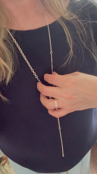 Mixed Link Chain in Sterling Silver