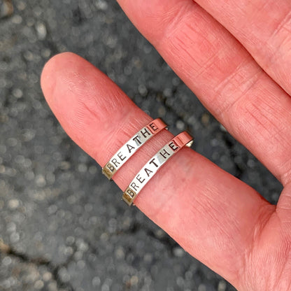 Breathe Ring in Silver