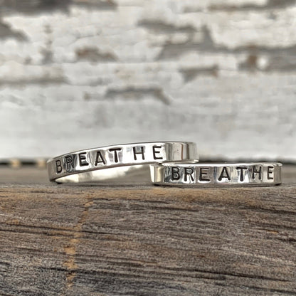 Breathe Ring in Silver