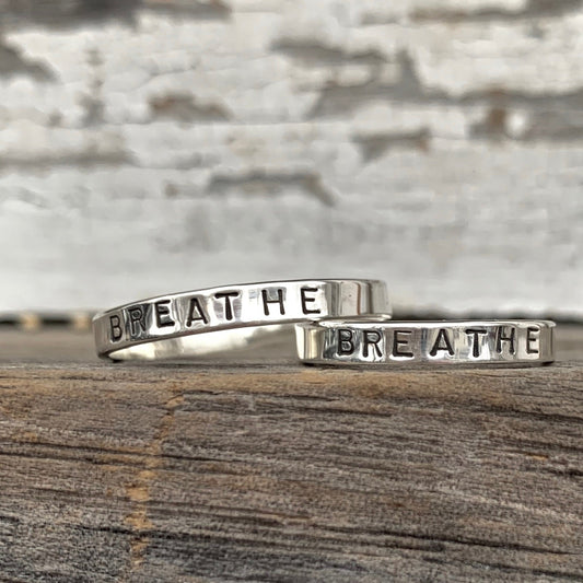 Breathe Ring in Silver