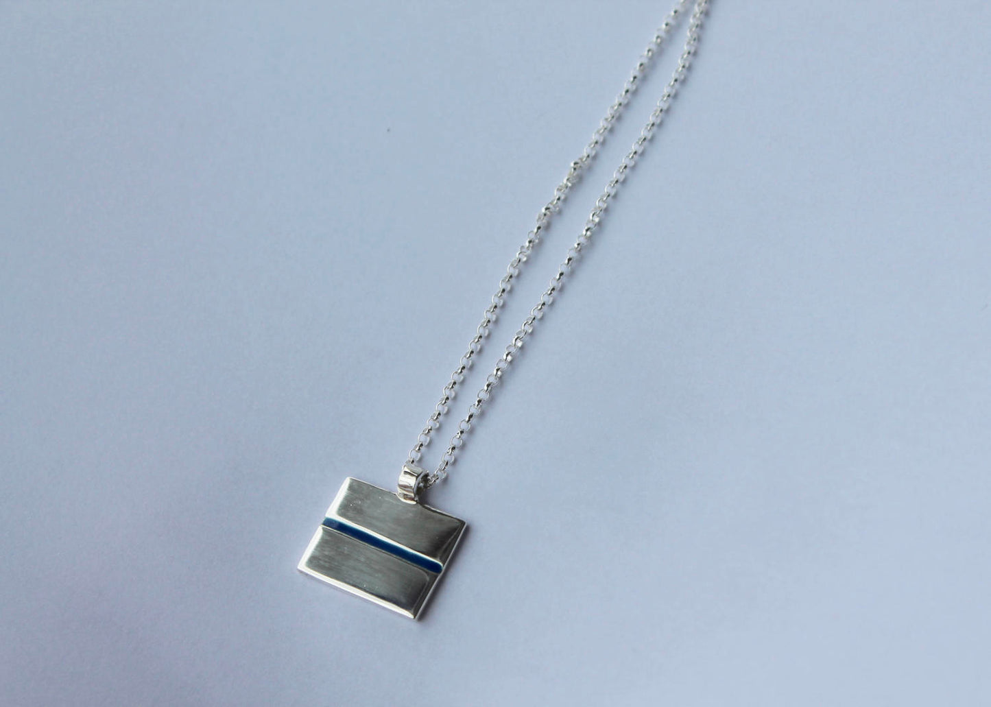 Thin Blue Line Pendant