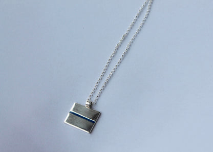 Thin Blue Line Pendant