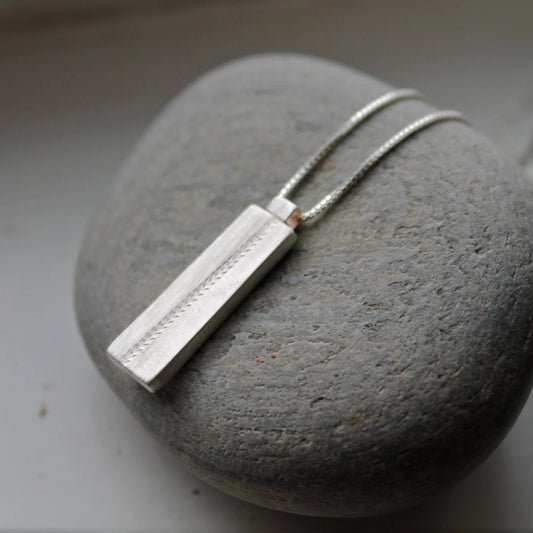 Bike Track Necklace Mountain Bike and Road Cycling Tire Track Pendant