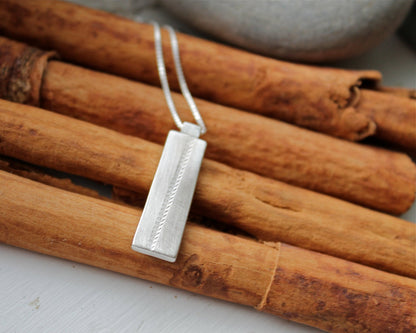 Bike Track Necklace Mountain Bike and Road Cycling Tire Track Pendant