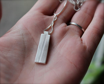 Bike Track Necklace Mountain Bike and Road Cycling Tire Track Pendant