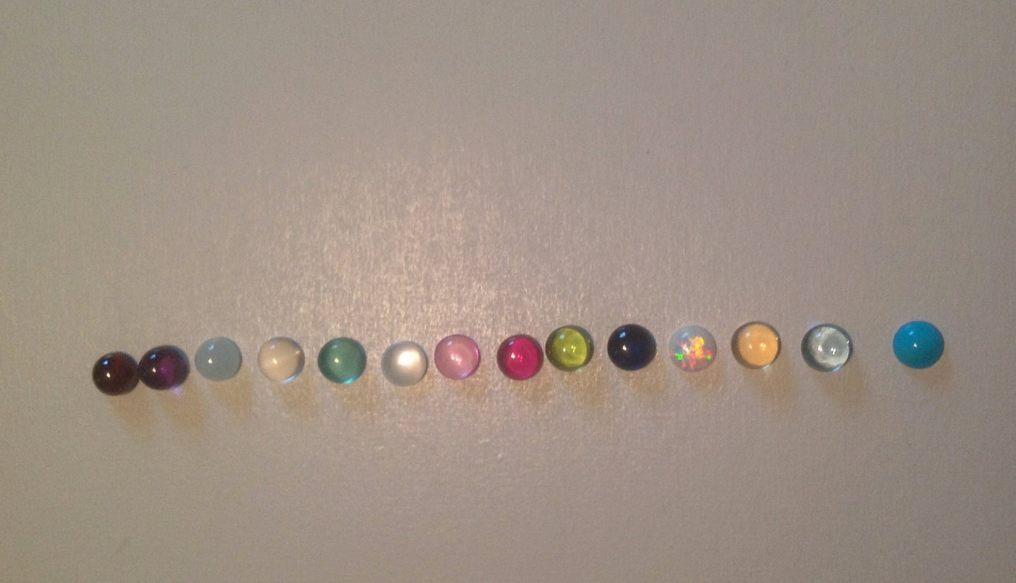 Birthstones Family Ring in Silver