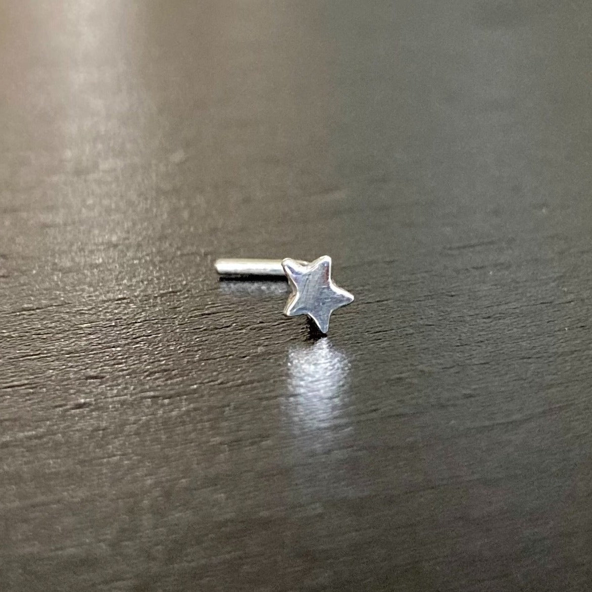 Star Nose Ring in Sterling Silver